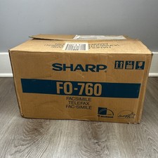 Sharp FO-760 Fax Machine Phone Copier Plain Paper Facsimile Tele-Fax NEW