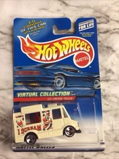 Hot Wheels Ice Cream Truck #144 HW 2000 Virtual Collection White