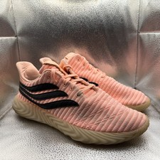 Size 11.5 Adidas Sobakov Pink Coral Mens Lace-Up Running‎ Sneaker Shoes BB7619 adidas Sobakov Clear Orange for Sale | Authenticity  main image 3