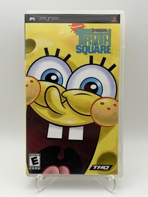 SpongeBob s Truth or Square (PSP) - CIB Complete Tested