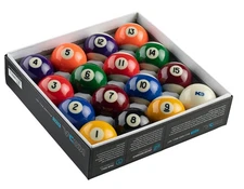 Koda Sports KBXB 2-1/4 XCEL Complete Regulation Billiards & Pool Balls Set