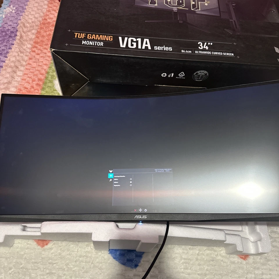 ASUS TUF VG34VQEL1A 34 in UltraWide QHD 100Hz Freesync 1ms Curved Gaming Monitor - Image 2 of 4