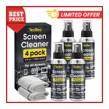 Screen Cleaner Spray 16Oz 4Oz X 4 Pack - TV  Computer Screen Cleaner