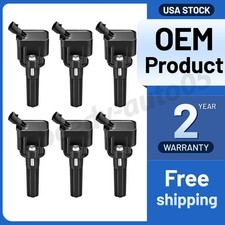 6-pack Ignition Coils For 02-09 Chevy Trailblazer 4.2l Gmc Envoy 4.2l Uf497 6-pack Ignition Coils For 02-09 Chevy Trailblazer 4.2l Gmc Envoy 4.2l Uf497