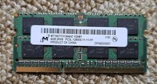 Micron 4GB 2Rx8 PC3-12800S SODIMM Laptop Note...