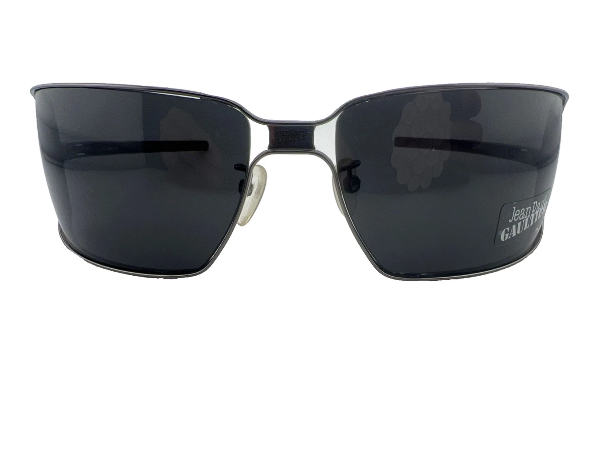 90s Jean Paul Gaultier vintage サーモントブロー 90s Jean Paul Gaultier sunglasses 56-1272 vintage black Fashion
