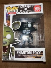 Five Nights at Freddy's Phantom Foxy Funko Pop #205. Caja dañada.