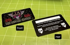 AFI - The Despair Faction Membership Card - A Fire Inside