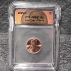 Photo of a 2025-D Lincoln Shield Cent from an eBay listing that sold on Jul 21, 2026