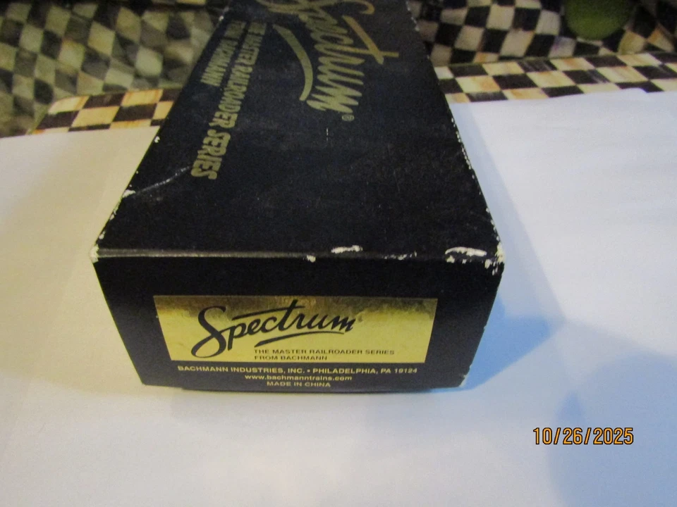 Spectrum HO 16948 MOW Self Propelled Ballast Vehicle w Crane BOX Paperwork ONLY - Image 4 of 4