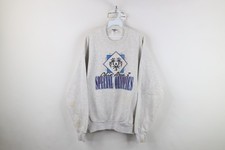 Vintage 90s Mens XL Distressed Spell Out Ohio Special Olympics Sweatshirt Gray
