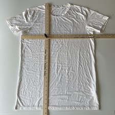 Uniqlo AIRism T-Shirt Men's XL White Crewneck Lightweight Performance Tee