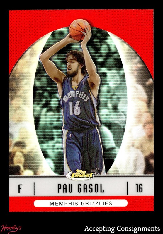 2006-07 Finest Refractors #15 Pau Gasol GRIZZLIES HOF