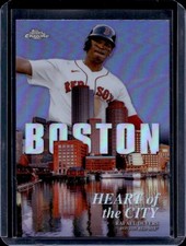 2022 Topps Chrome Rafael Devers Heart of the City #HOC-15 Red Sox