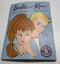 Vintage 1961 Mattel Barbie Ken Fashion Model Doll Booklet Mini Catalog Japan