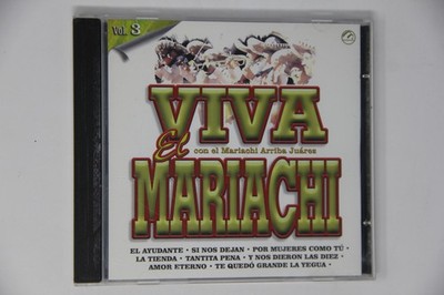 Viva El Mariachi Vol. 3 Con El Mariachi Arriba Juárez CD Album