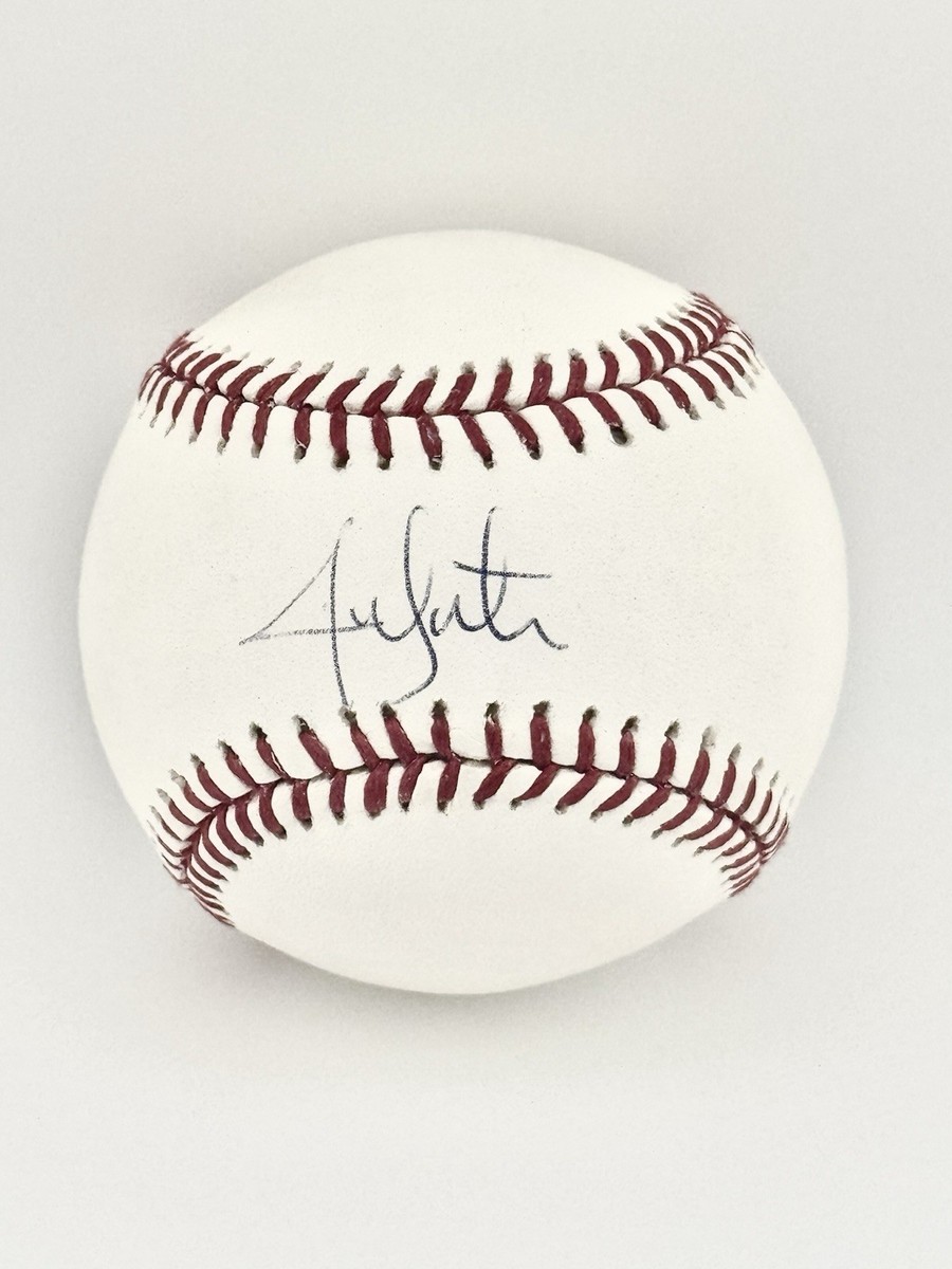 Jon Lester Signed OMLB Baseball with MLB Authentication/COA - Red 