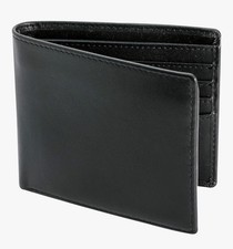 Premium Leather RFID Blocking Bifold Mens Slim Minimalist Wallet FREE SHIP