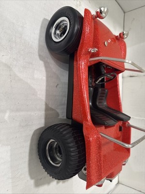 Vintage Cox Dune Buggy Car 049 Gas Powered Engine Orange Nice & Manual, Untested