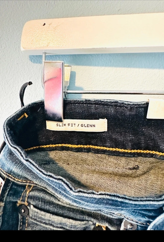 GEILE JACK&JONES SLIMFIT JEANS GLENN W30L34 Mega Vintage Optik!NEU!!mit Etikett! - Bild 4 von 4