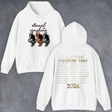Ariana Grande Eternal Sunshine Tour Tee 2026 Double Sided Hoodie US1808