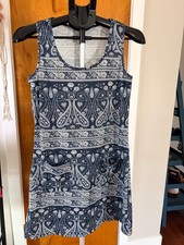 Women's Casual Sleeveless Boho Beach Scoop Neck Mini Dress