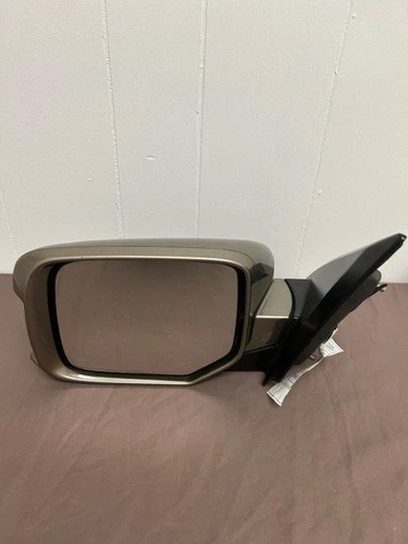 OEM, SIDE MIRROR ASSEMBLY, LH DRIVER, BRONZE-ISH, 2009 HONDA PILOT