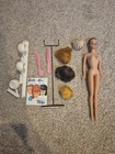 Vintage 1960s Midge Barbie Fashion Queen Doll with Blonde Auburn Brunette Wigs