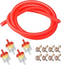 Dirt Bike Gas Fuel Line Hose Fuel Filter for 50cc 110cc 125cc TaoTao Red