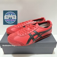 Onitsuka Tiger MEXICO 66 1183C102 600 CLASSIC RED BLACK UNISEX Men Women Shoes