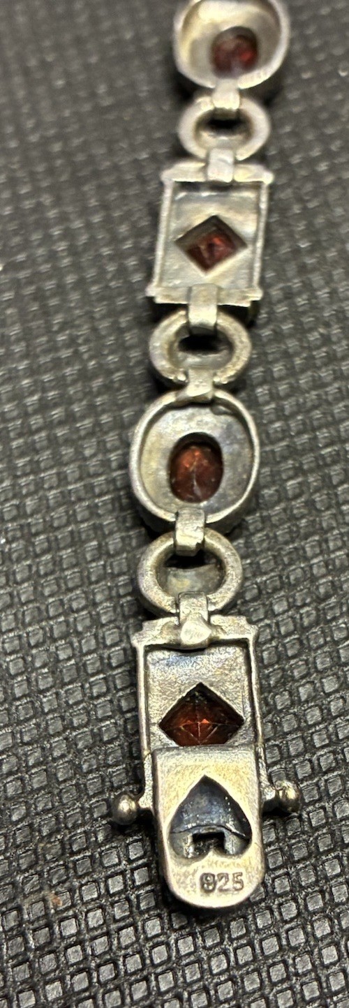 Solid Vintage Ecclissi Sterling Silver Marcasite … - image 12