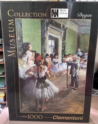 Clementoni Museum Collection 1000 Piece Jigsaw Puzzle - The Dancing Lesson Degas