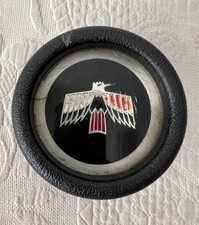1968 Pontiac Firebird Deluxe Steering Wheel Center Horn Cap Black
