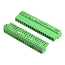 1 Set 18 Pin 3.81mm Pitch PCB Mount Screw Terminal Block Connector Phoenix Plug