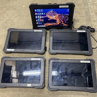 XPLORE Xslate 1X101B - LOT OF 5 - RUGGED TABLET - TESTED - READ**