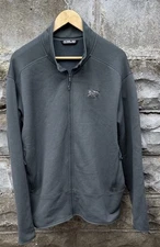 Arc’teryx Kyanite Jacket Full Zip Fleece Gray Men’s 2XL XXL Polartec