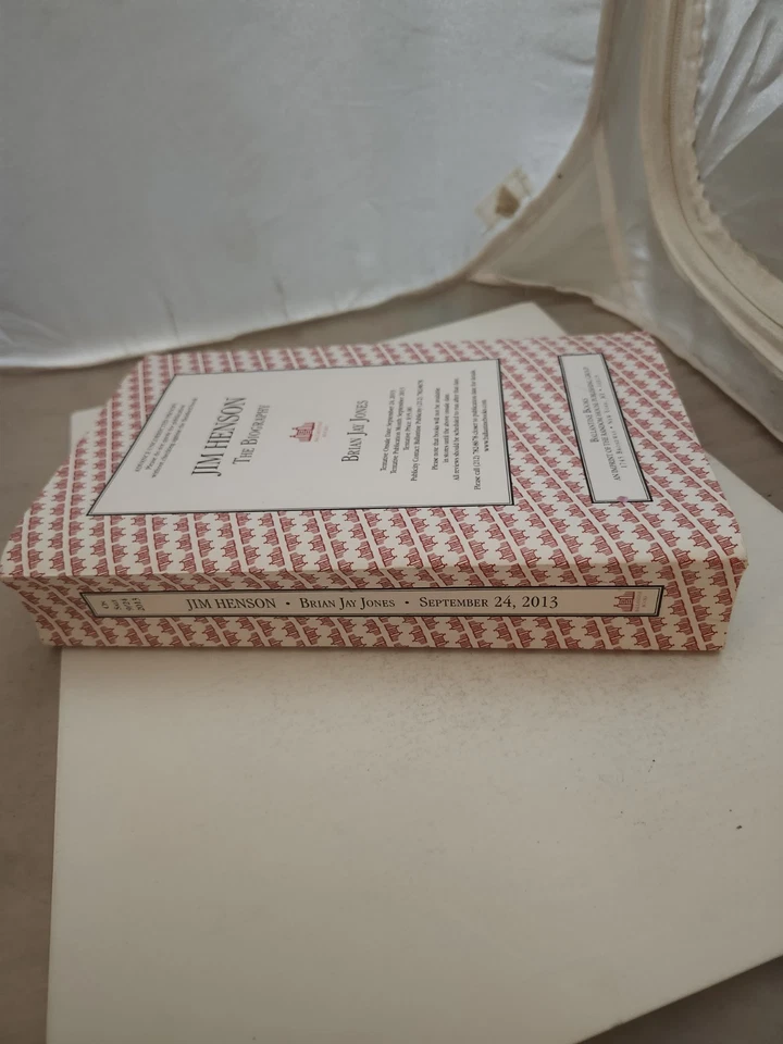 Jim Henson: The Biography 2013 Brian Jay Jones Advance Uncorrected Proof Rare!  - Image 2 of 4