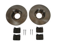 Vorderes Bremsen Kit Set vorne f. Mercedes R107 früh & W116 Bremsscheiben Klötze