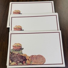 Meat Shelf Signs Price Cards-Farmers Mkt, Meat Store-11"W x7"H-50 signs
