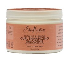 Shea Moisture Curl Enhancing Smoothie, Coconut  Hibiscus 12 oz 340 g New