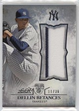 2015 Topps Triple Threads Unity Single Jumbo Relics 11/36 Dellin Betances p8f