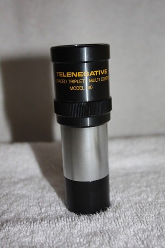 Vintage Meade #140 1,25" 2x Teleskop Barlow Objektiv Serie 4000 Apochromatisch