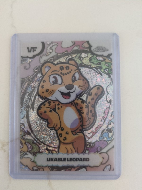 Veefriends Likeable Leopard Topps Chrome