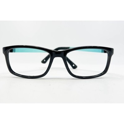 NanoVista Fangame Eyeglasses Kids Black Teal NAO611048 48-17-127 48mm
