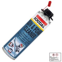 (12,20 Eur/L) Soudal Pistolen- & Schaumreiniger 500 Ml Pu-Schaum Reiniger