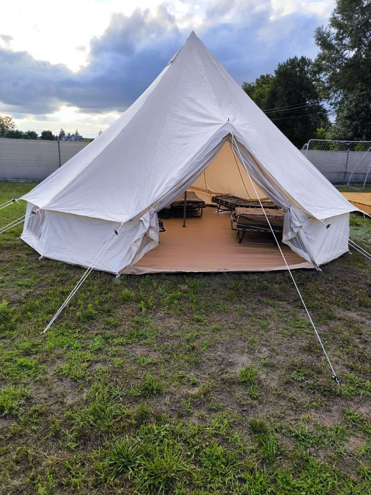 Tipi Glamping Tent 6m Diameter