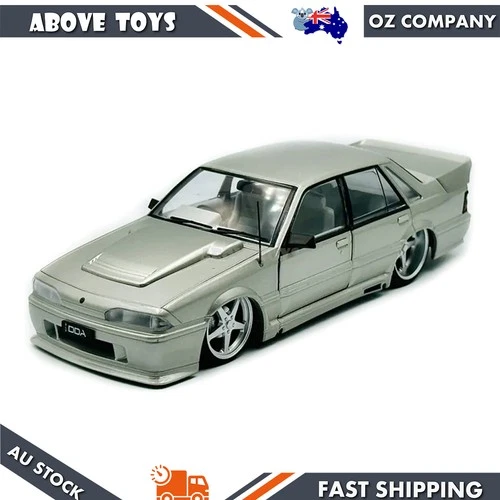 DDA 1:24 Scale Sfragismeno Holden VL Walkinshaw Custom Silver Diecast Model