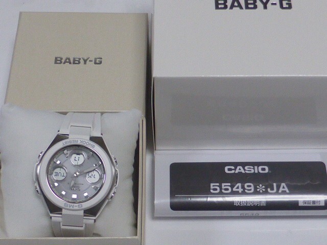 CASIO 2017 BABY-G G-MS MSG-W100-7AJF Radio Solar woman Watch New 
