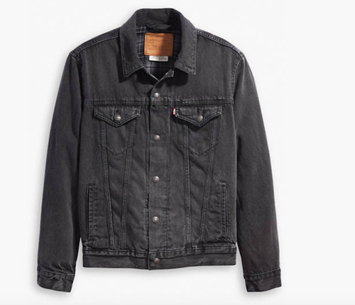 levis flannel lined trucker jacket