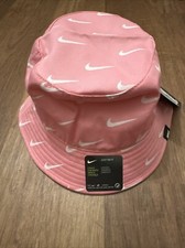 Nike Kids' Bucket Hat Pink Nike Swoosh Volleyball Basketball Sports New
